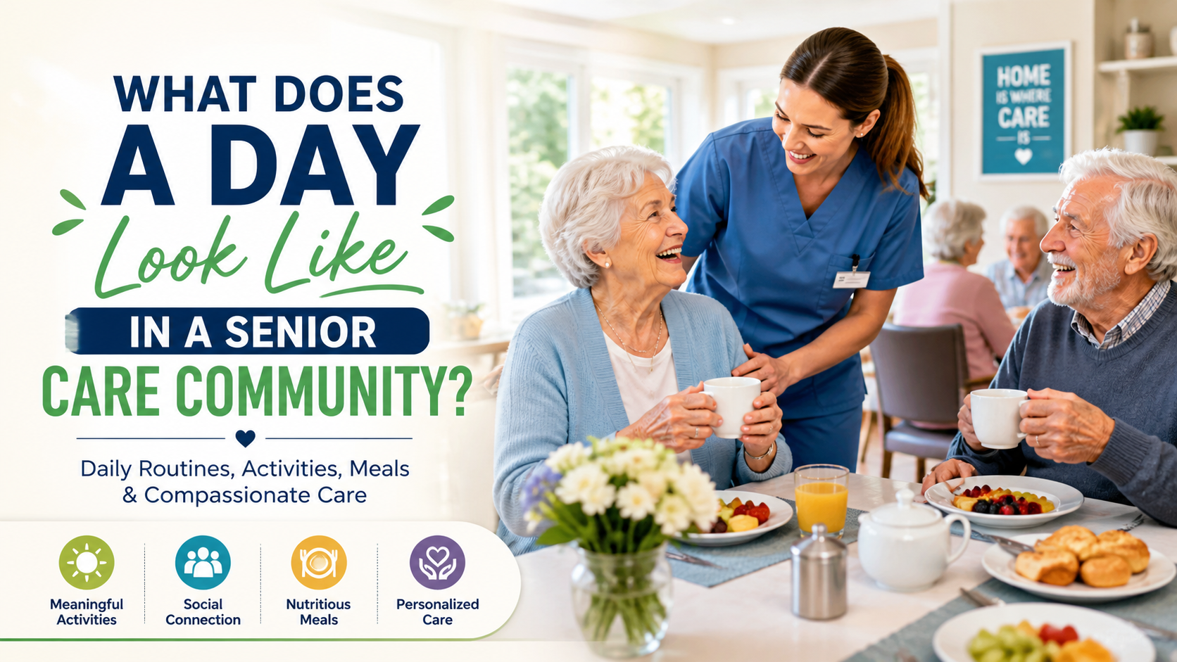 what does a day look like in a senior care community