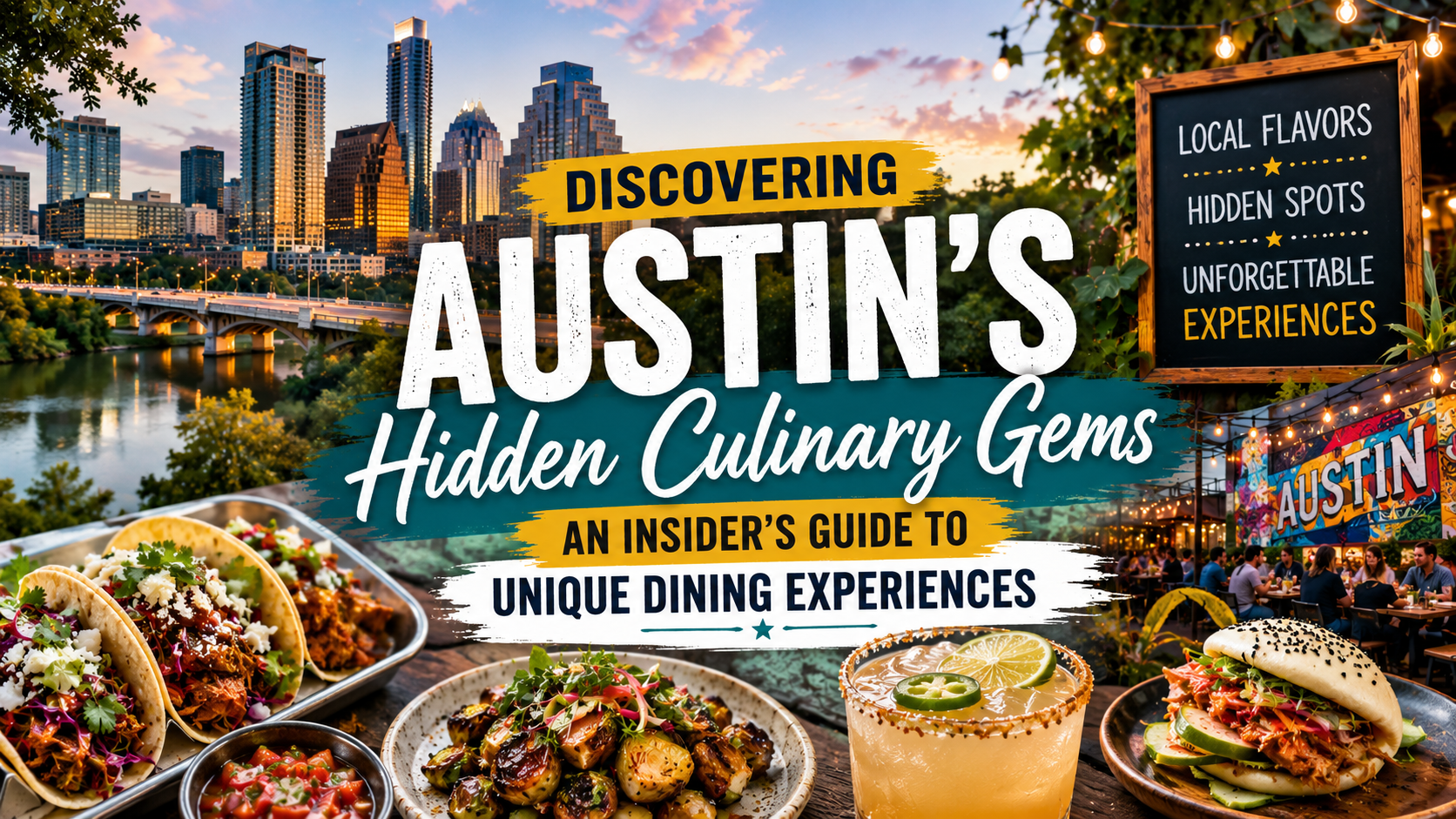 Austin's hidden culinary gems at sunset