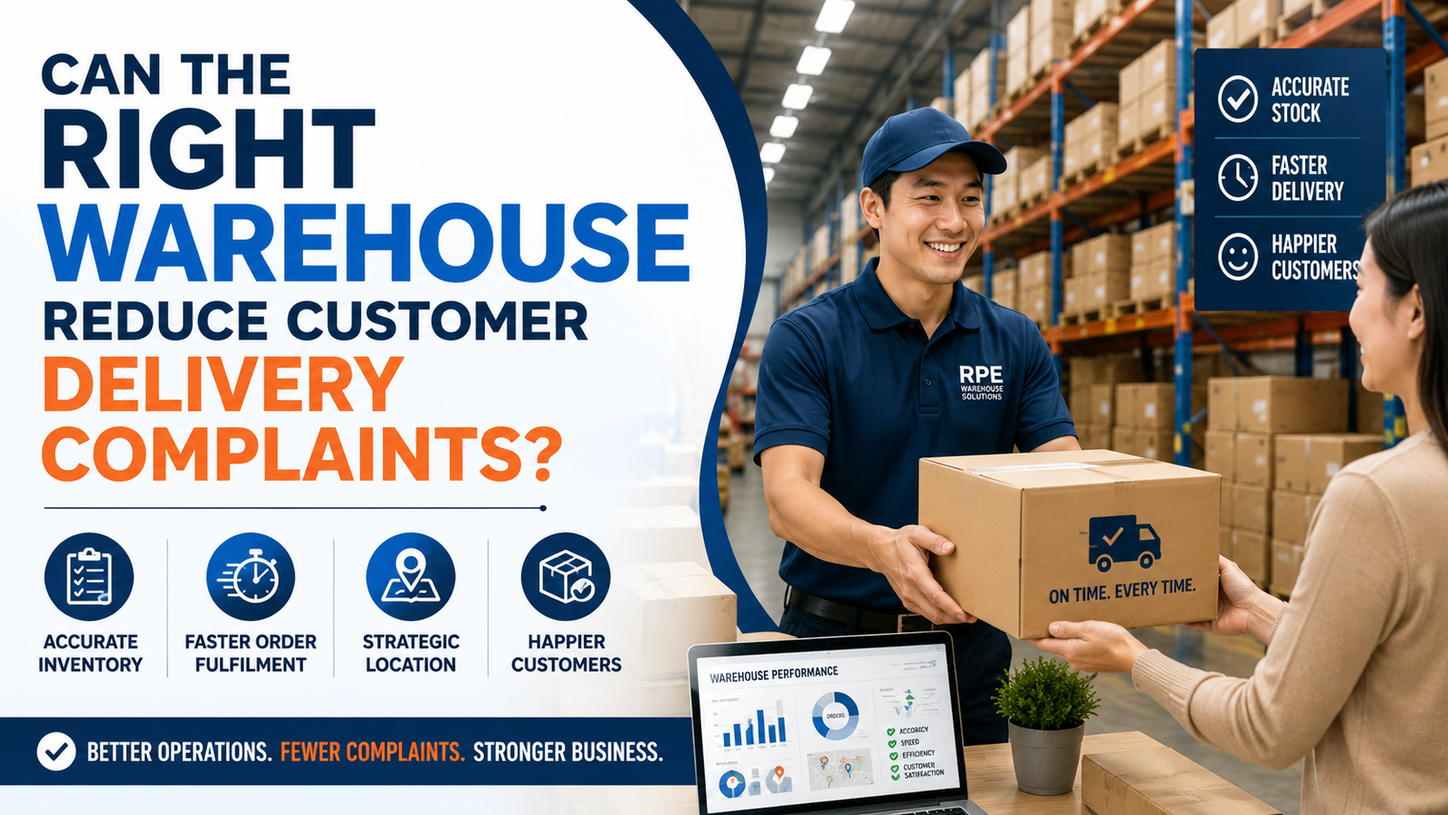 Can the Right Warehouse Reduce Customer Delivery Complaints