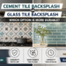 Cement Tile Backsplash
