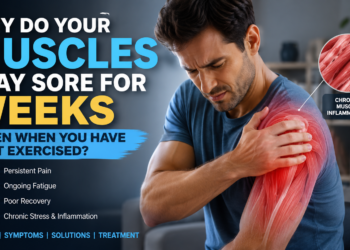 Chronic muscle inflammation and pain breakdown