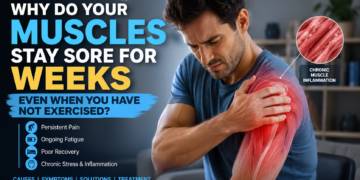 Chronic muscle inflammation and pain breakdown