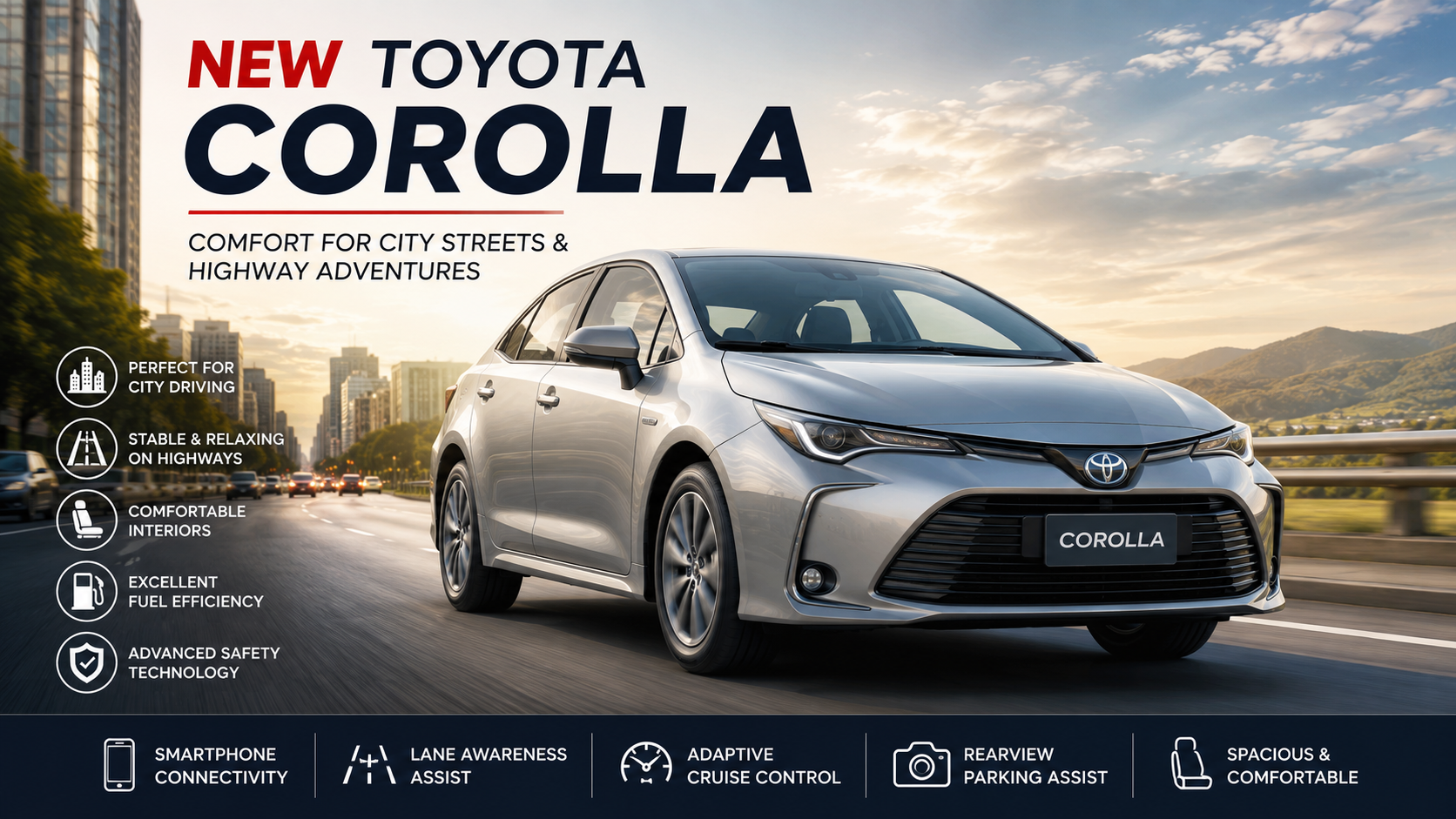 Comfort for City Streets & Highway Adventures
