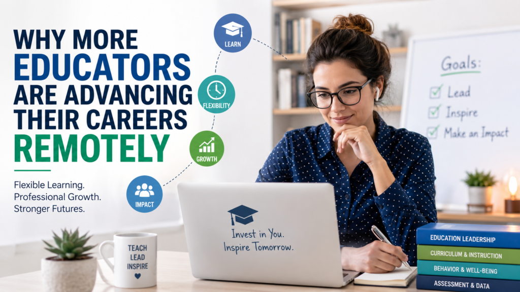 Educators Advancing Their Careers Remotely