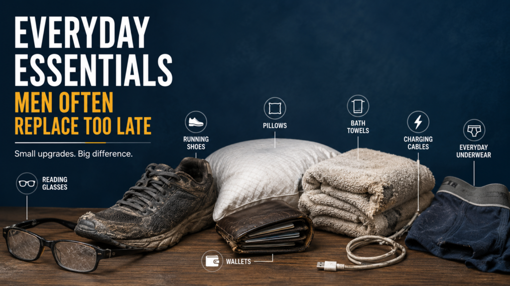 Everyday Essentials Men Often Replace Too Late