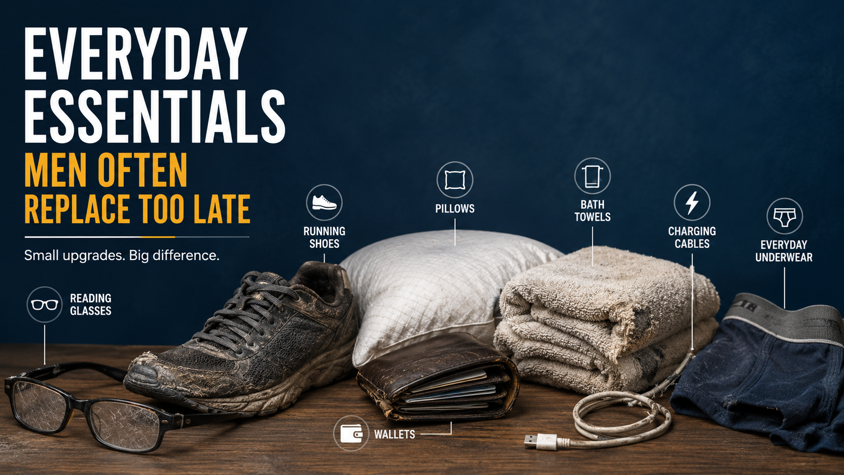 Everyday Essentials Men Often Replace Too Late