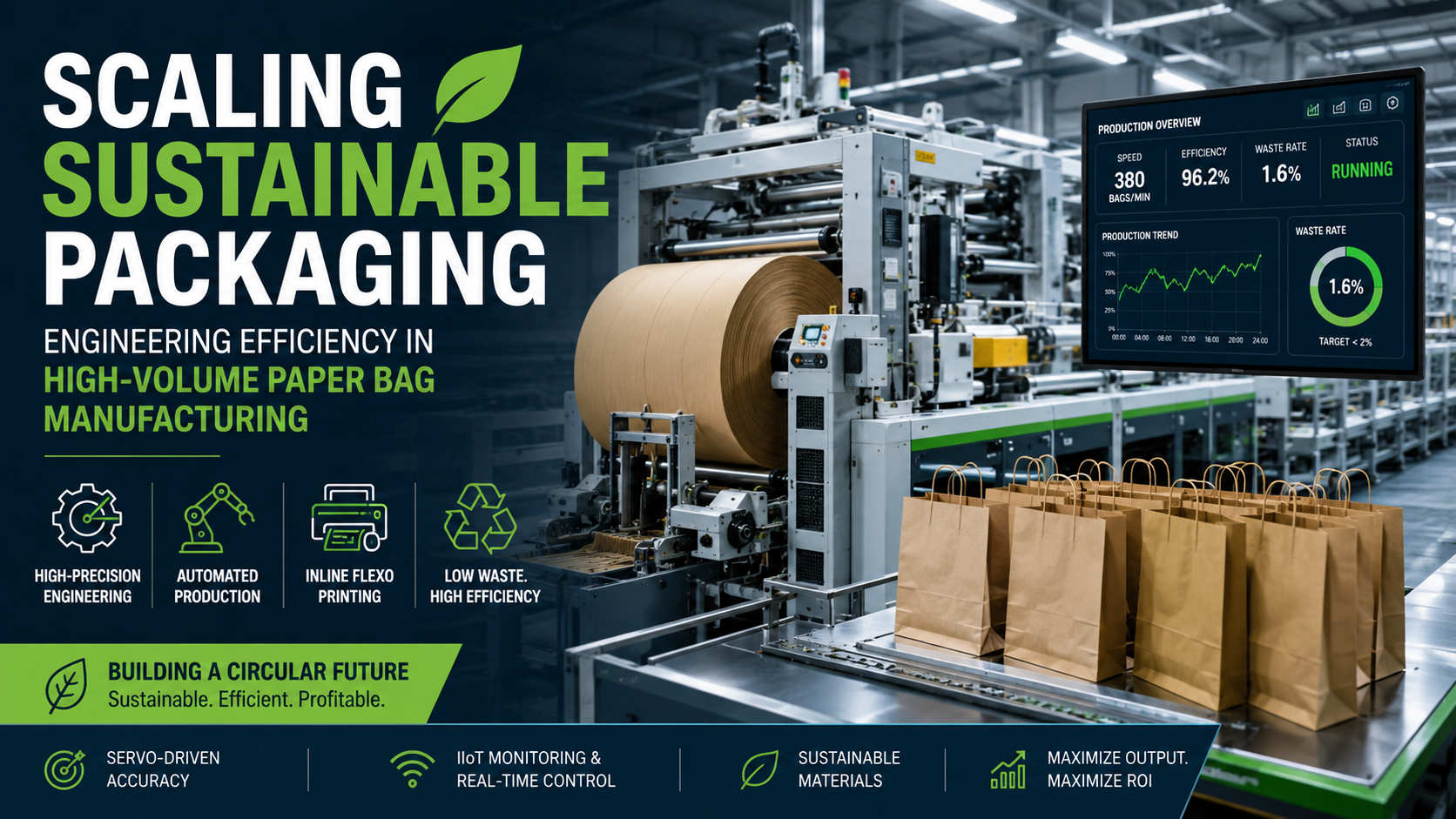 High-Volume Paper Bag Manufacturing