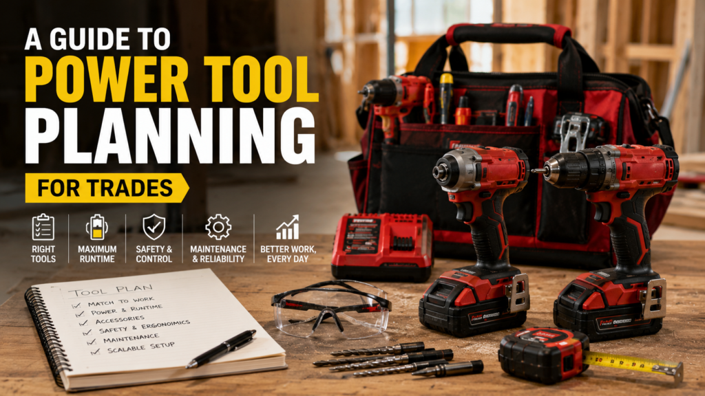 Power Tool Planning for Trades