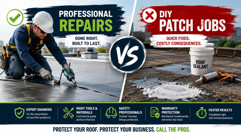 Professional Commercial Roof Repair