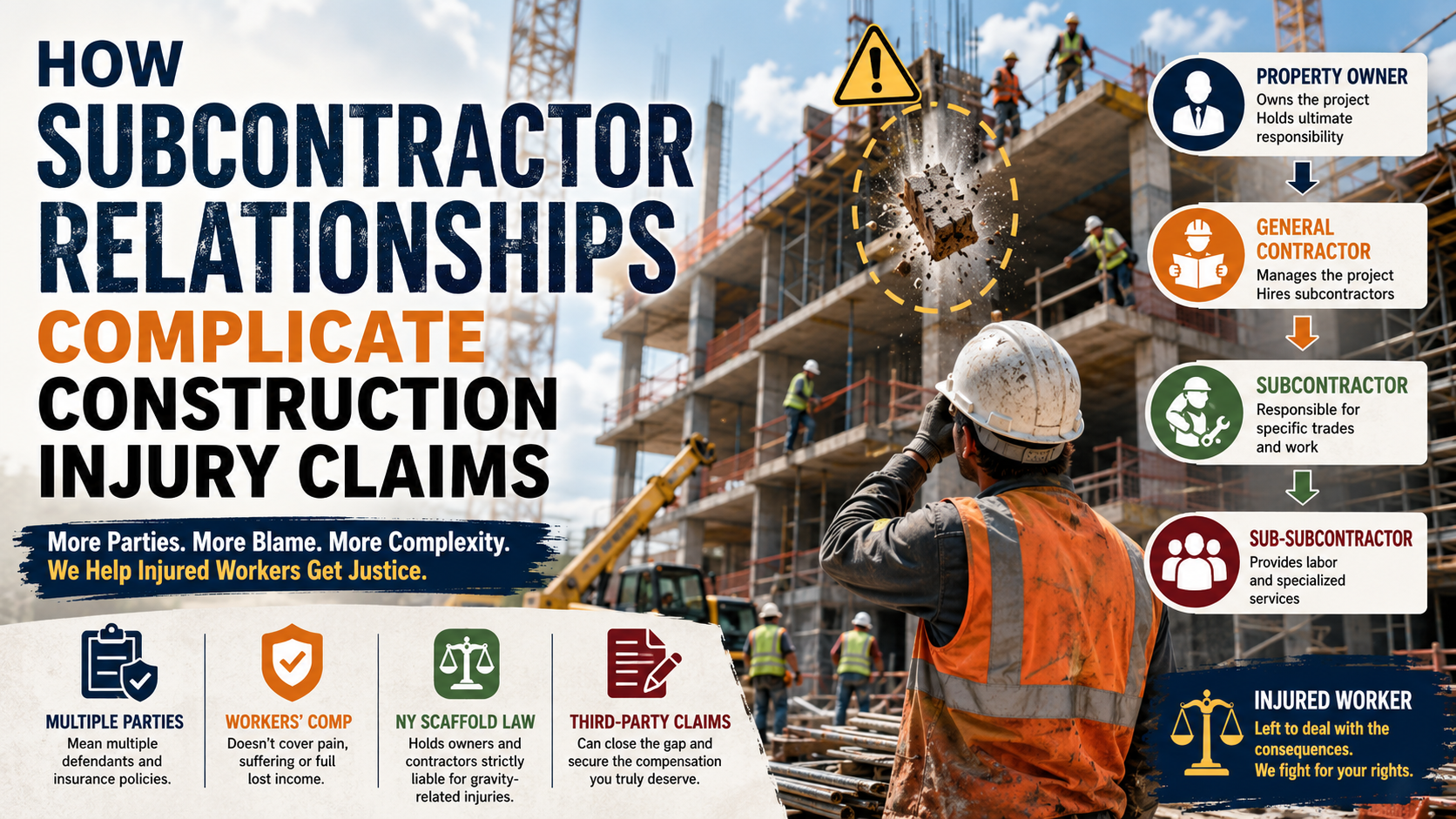 Subcontractor Relationships Complicate Construction Injury Claims