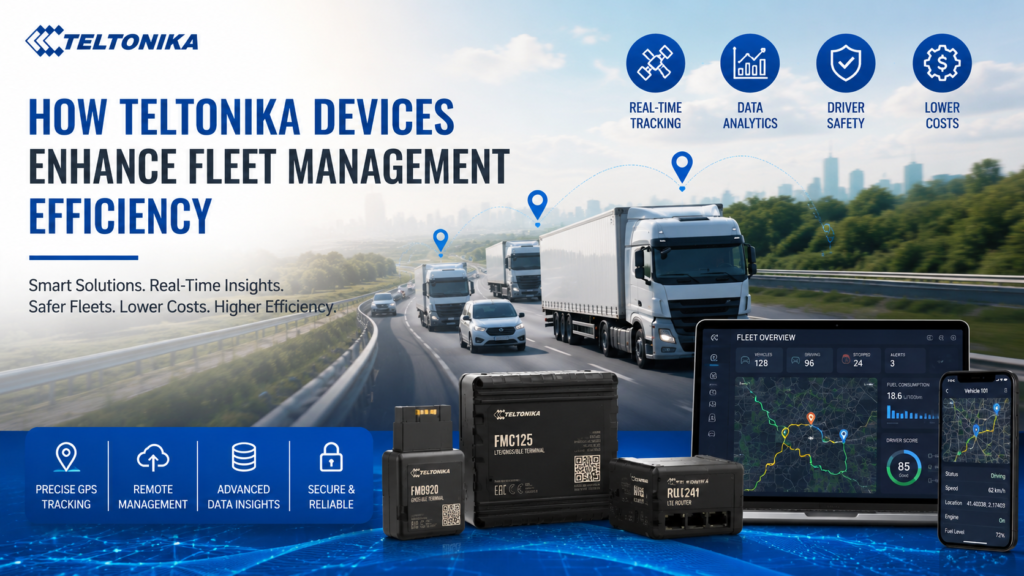 Teltonika Devices for Fleet Management