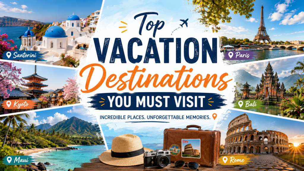 vacation destinations