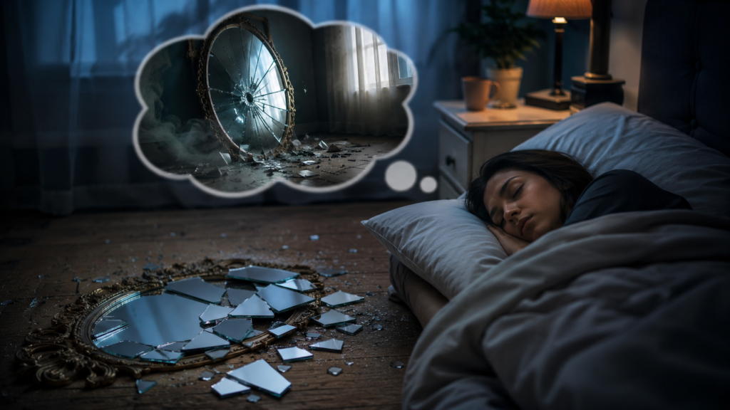 broken mirror dream meaning