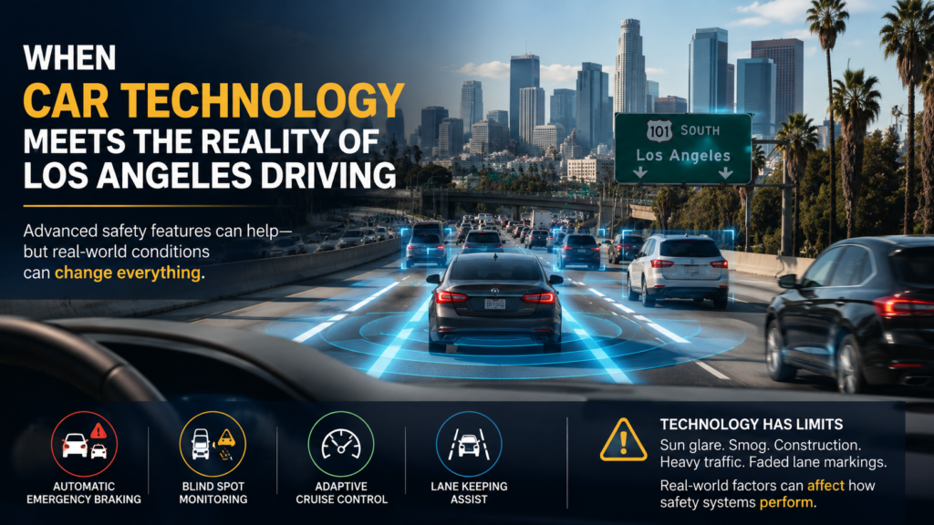 car technology Los Angeles driving