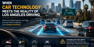 car technology Los Angeles driving