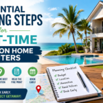 Essential planning steps for first-time vacation home renters, including budgeting, choosing the right rental, reading policies, and booking early for a stress-free vacation.