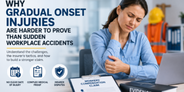 gradual onset workplace injuries