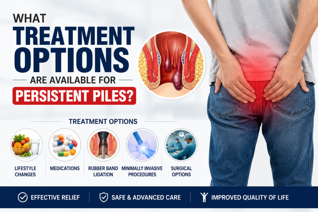 Persistent Piles Treatment