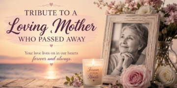 tribute to a loving mother who passed away