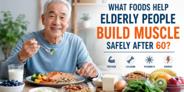 foods help elderly build muscle safely after 60