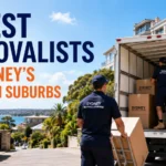 Professional movers loading a moving truck outside a modern home in Sydney's Eastern Suburbs, representing the 7 best removalists in Sydney for 2026.