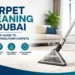 Carpet cleaning in Dubai guide featuring professional steam carpet cleaning in a modern home for cleaner, healthier, and longer-lasting carpets.