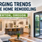 Featured image showcasing a modern whole home remodeling project in Beaverton, Oregon, with an open-concept kitchen, seamless indoor-outdoor living space, and contemporary home design.