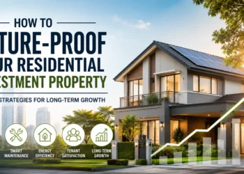 Modern residential investment property showcasing smart home upgrades, energy efficiency, compliance, and long-term real estate growth strategies.