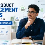 Professional product manager reviewing product strategy and roadmap in a modern office, highlighting why product management skills are valuable in today's competitive job market.