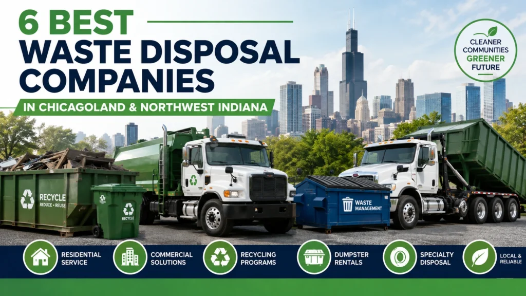 6 best waste disposal companies in Chicagoland and Northwest Indiana