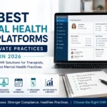Best mental health EMR platforms for private practices