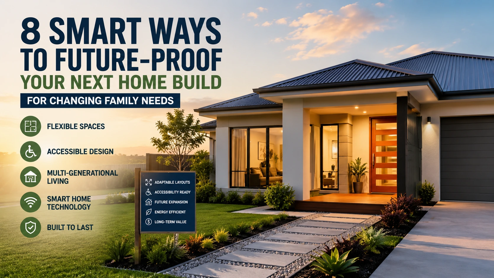 8 smart ways to future-proof your next home build for changing family needs