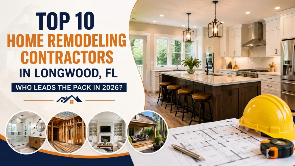 Top 10 home remodeling contractors in Longwood FL for 2026