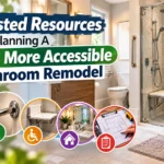 5 trusted resources for planning a safer, more accessible bathroom remodel with a walk-in shower, grab bars, seating, and accessibility features