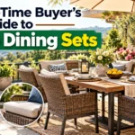 First-time buyer’s guide to choosing patio dining sets for a comfortable outdoor dining space