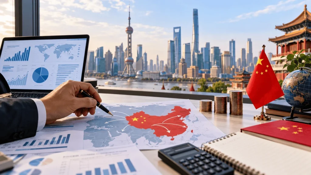 Business financial planning for expanding an international enterprise into the Chinese market.