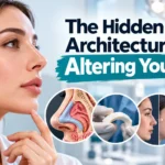 The hidden architecture of altering your face through rhinoplasty, showing nasal anatomy, cartilage grafting, and facial reshaping