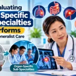 Organ-specific cancer sub-specialist care compared with generalist medical care during a patient consultation